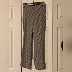 Elle Skinny Black + White Polka Dot Pants